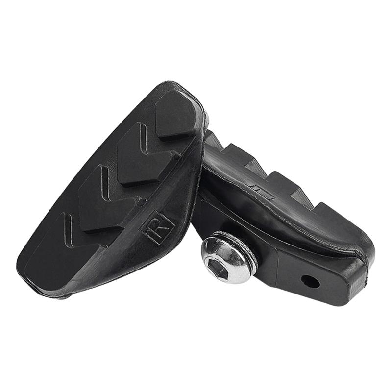1 Pair Premium Bike Brake Pads Mountain and Road Bicycle V-Brake Pads Bike Rubber Brake Blocks Easy Installation