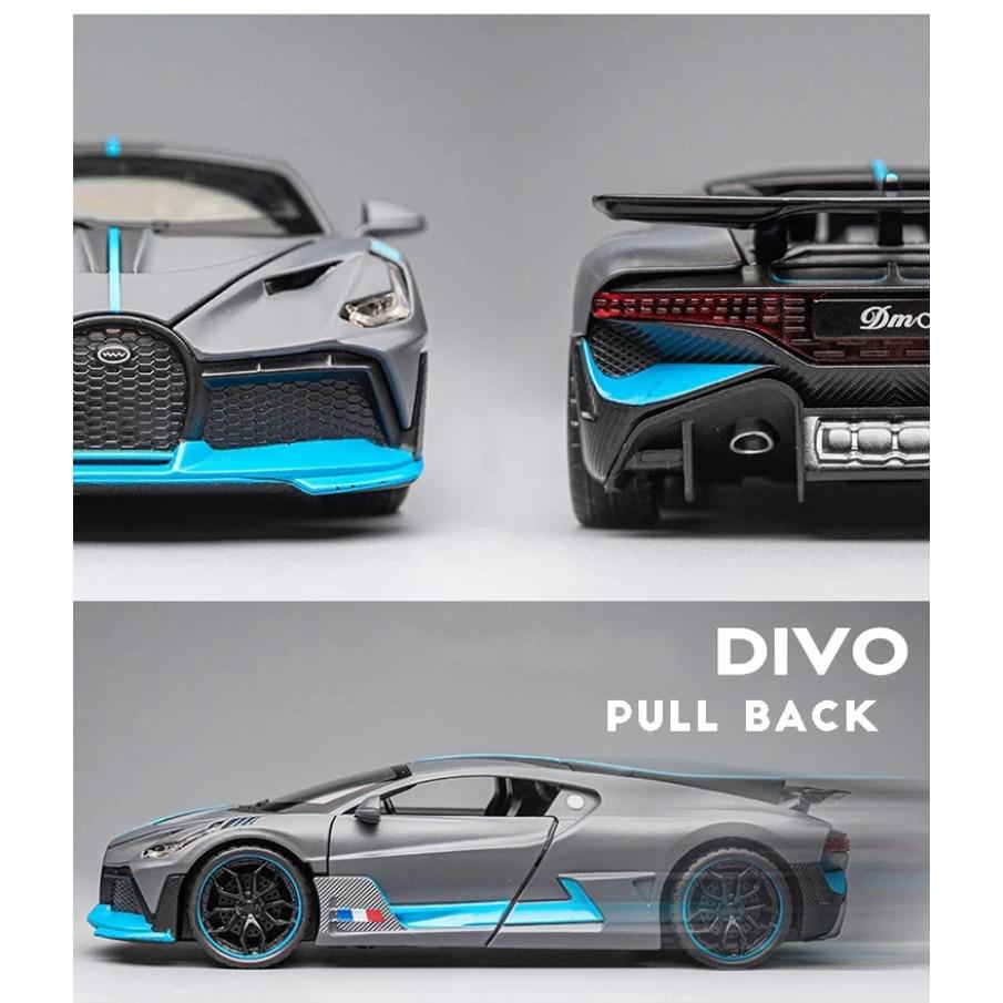 1/32 Bugatti BGT Divo Simulation Metal Toy Alloy Car Diecasts & Toy Vehicles Model Decoration Miniature Toys For Boys Christmas Gift