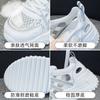 Thick-soled hollow dad shoes New breathable rhinestone mesh casual sports shoes in summer