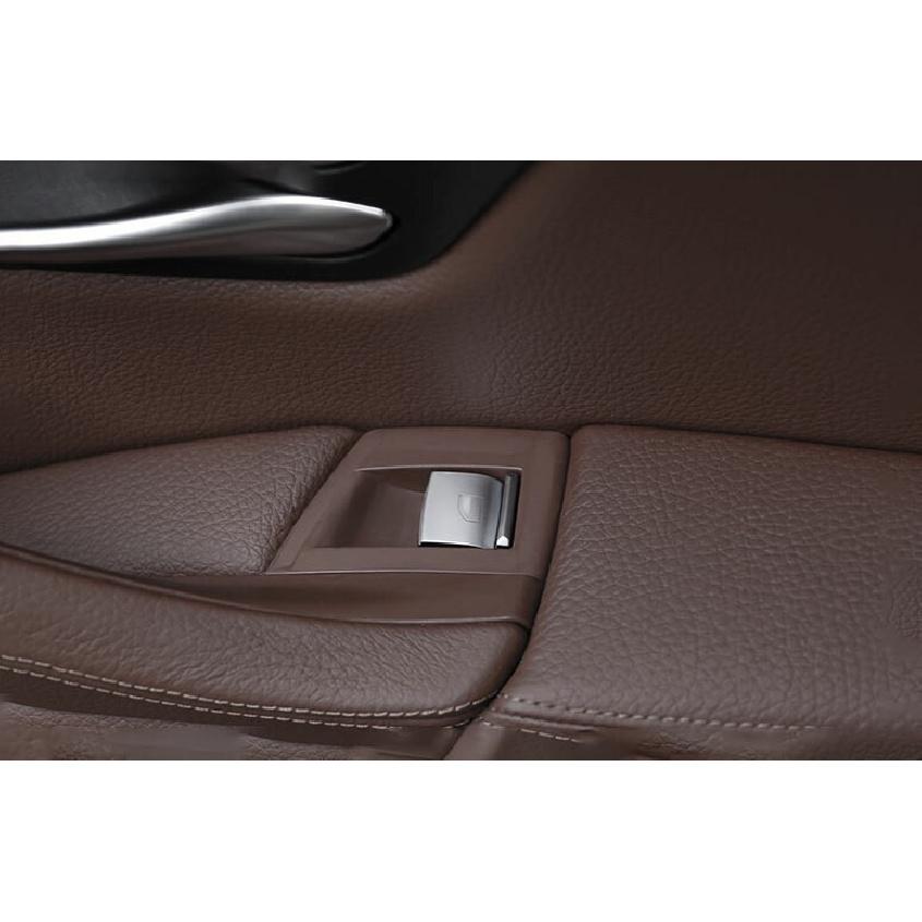 Window Switch Button Cover Trim 11PCS For BMW 3 4 Series GT 2013-2019 ABS Silver