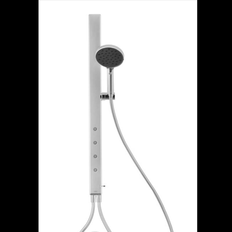 Moen S076 Exposed-Mount Aluminum Shower Rod