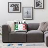 Bella Ciao Italia Pillow Cover Graphic Cushion Cover Cute Funny Pillow Case For Sofa Couch Bed Living Room