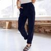 Women's Mid Rise Loose Fit Wide Leg Long Corduroy Pants Casual Winter Trousers