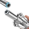 2x Grease Coupler High-Pressure Quick Release Lock Oil Injection Nozzles 3.66in