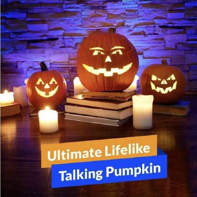 Glowing Pumpkin Light For Halloween Festive Ambiance Ideal For Various Occasions