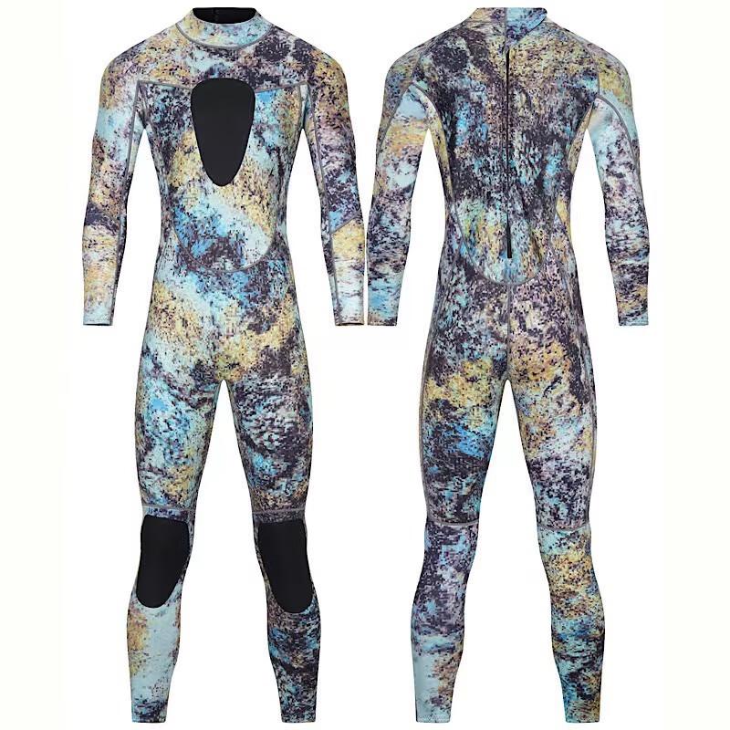 Longchan 3mm Camouflage Freediving & Spearfishing Wetsuit