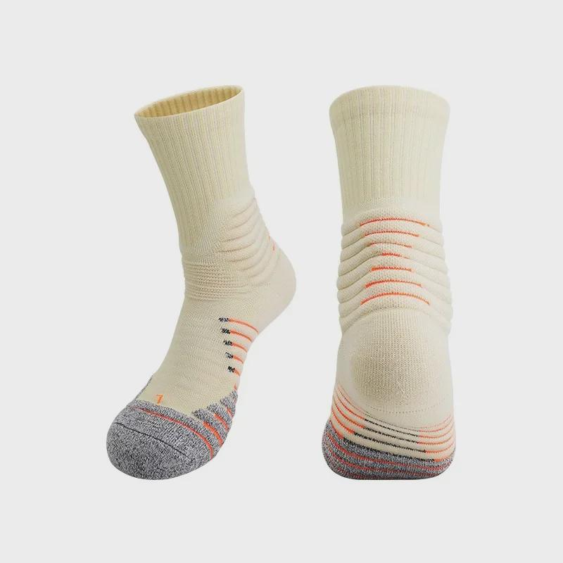 "Adult & Children's Long Tube Basketball Socks with Sweat-Absorbent Towel Bottom for Autumn & Winter"