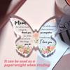 Mom Acrylic Heart Sign Mother'S Day Plaque Ornament Grateful Gift Desk/Table Decor For Mom Holiday Mother Birthday
