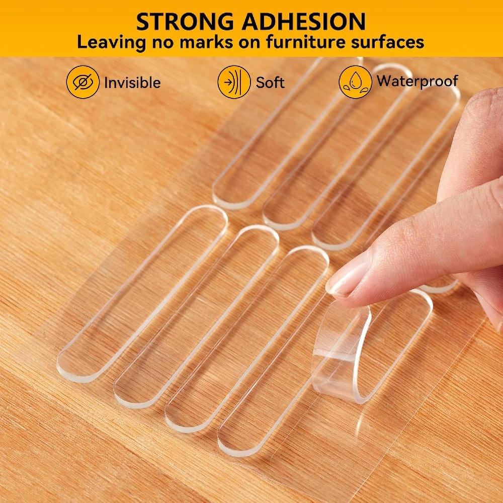4pcs/8pcs/10pcs Wall Door Stoppers,Furniture Bumper,Silencing Pad,Anti Collision Pad,Using for Refrigerator Door Toilet Covers