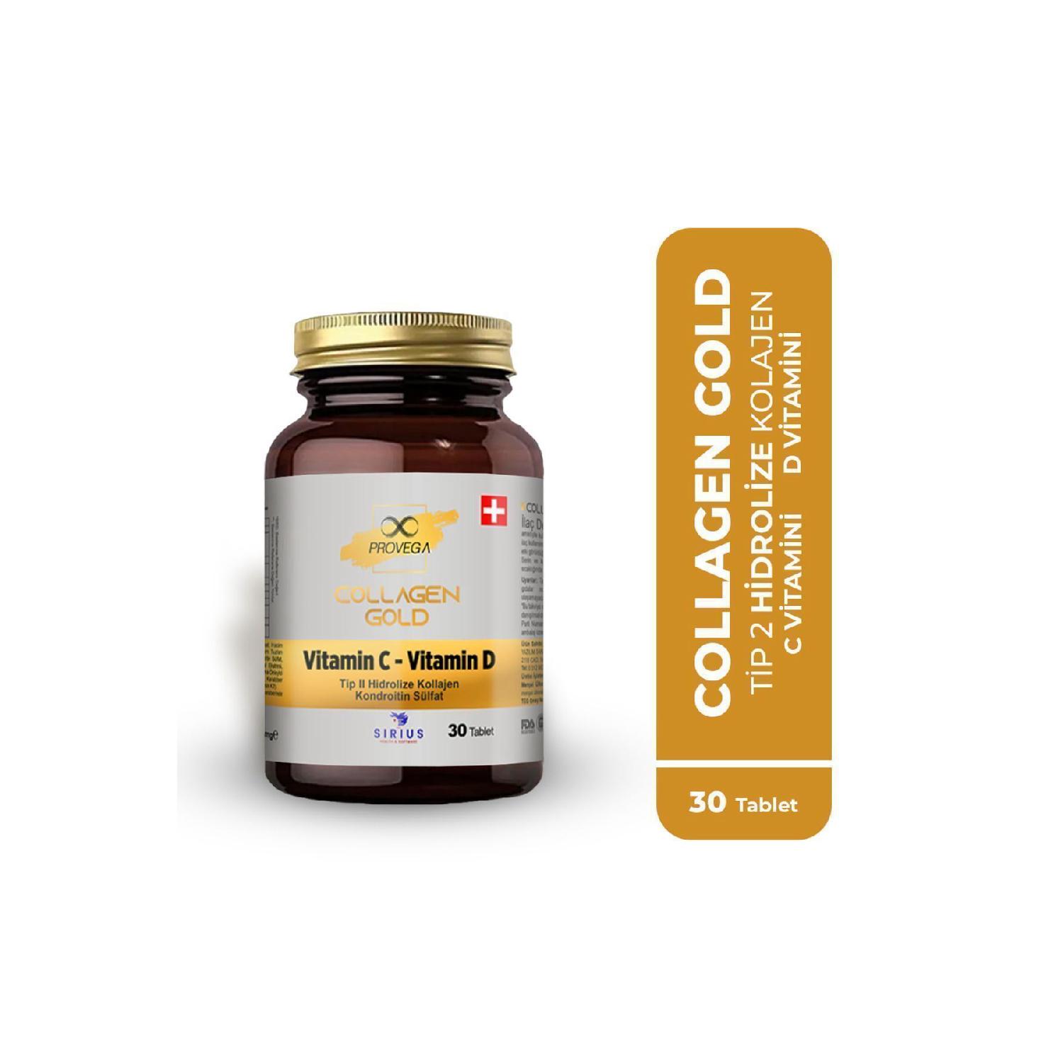

Collagen Gold - Collagen Type 2 - Vitamin C -d Reinforcing Food