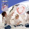 Faux Snow Creative Resin 6 Pieces White Christmas Decorations For Party Table Home Nativity Winter Festival Covering Winter
