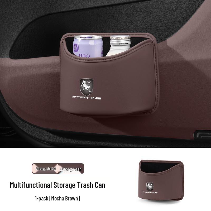 Fits Fengxingxinghai S7/V9/Lingzhi: Car Trash Can and Interior Storage Box
