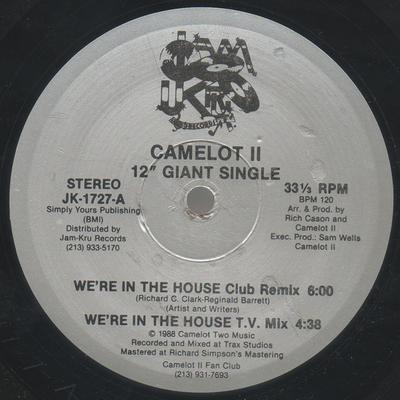 12inch Record CAMELOT II - We're In The House JK1727 Jam-Kru Records 1899 US Rap & Hip-Hop/R&B Used