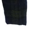 DAMA Collection Check Pattern Long Sleeve Down Coat M Navy Fur Removable Women Used