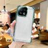 Étui pour objectif antichoc à coussin d'air pour Xiaomi Mi 11 Lite 5G 11i 12 12X 13 Pro 14 14T 15 Ultra 12T 13T 15T Coque en silicone transparente plaquée