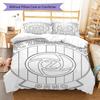FC Zbrojovka Brno Bedding Quilt Set Quilt Cover Pillowcase Home Decoration Birthday Gift (1 * Duvet Cover + 2 * Pillowcase, Without Core)