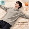 Jeanswest Men's Thermal Fleece Crew Neck Long Sleeve Base Layer
