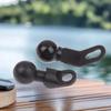 Motorbike Accessory Kit - 2.3cm Ball Clamp Bracket for Phone Holder PJ10/PJ13/PJ18 Handlebar Mount