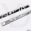 3D Electroplated ABS Letter Emblem Stickers Fit Rear Tail Waterproof Auto Exterior Tuning Custom Decor Badge Decals