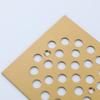 Square Floor Drain Cover Stainless Steels Anti-Blocking Easy Cleaning Drain Filter Cover For Hair Trap Easy To Install