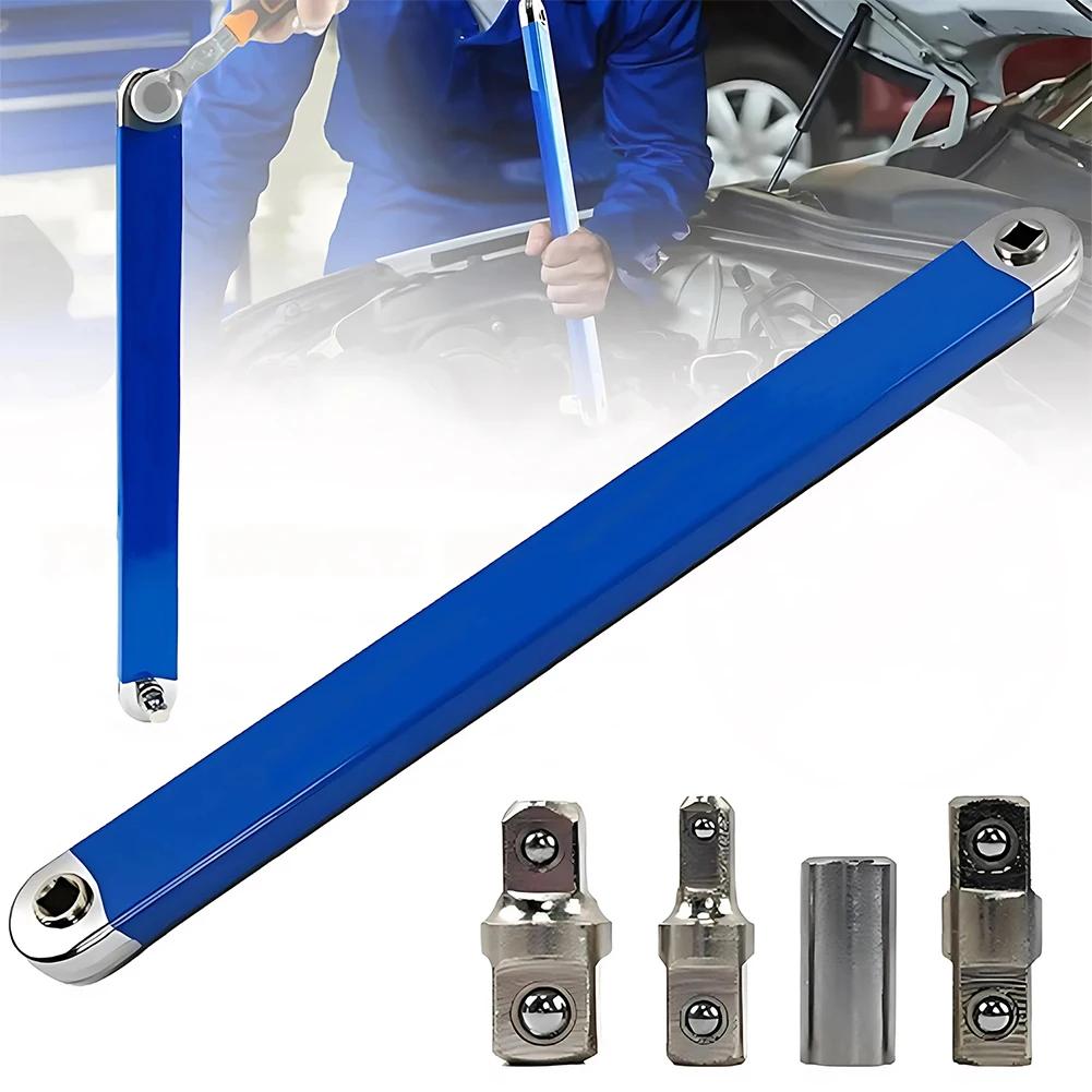 Ratchet Torque Extension Wrench,Car Spanner Mixed Multifunction Dynamics Hand Tools,Set Professional Zero Offset Extension Wrenc
