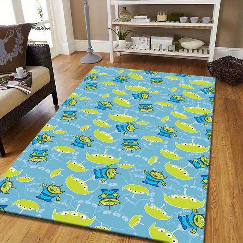 

1pc Disney Toy Story Pattern Area Rug Soft Flannel Floor Mat for Living Room, Bedroom, Kitchen, Sofa Coffee Table Floor Mat, Machine Washable 60cm by 90cm