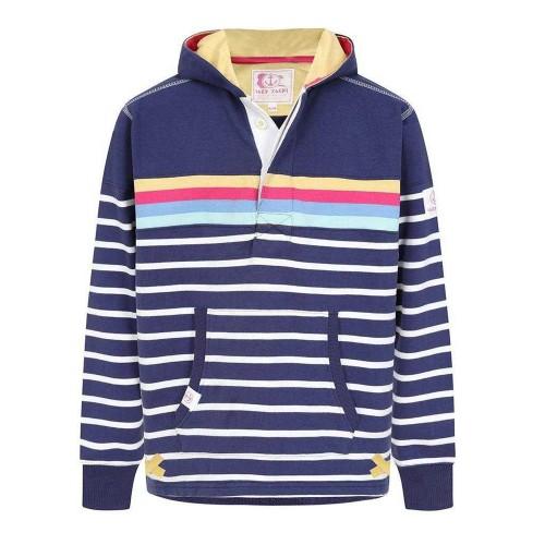 Lazy Jacks Girls Contrast Striped Hoodie