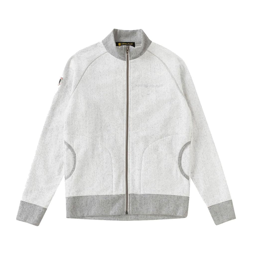 Kapelmuur Sweat Fleece-Lined Blouson, Off-White