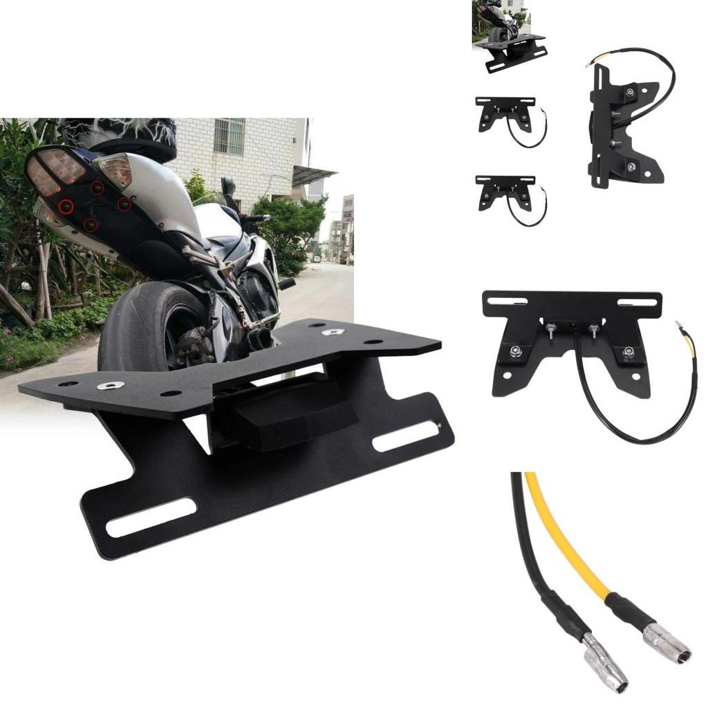 Suzuki Gsxr600 Gsxr750 Motorcycle Custom Short Tail License Plate Bracket Durable Design