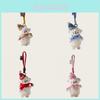 Creative Cartoon Wool Felt Sheep Bag Charm With Breathable Lightweight Animal Design For Girls