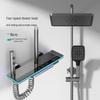 Thermostatic Shower System with Ambient Lighting