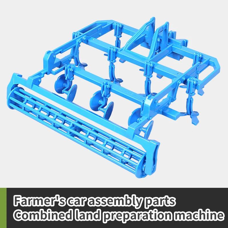 RC Car Tractors Trailer 2.4G Радиоуправляемые фермерские машины Farming Simulator Truck Миниатюрный фермер Модель животного Игрушки Дети Мальчики