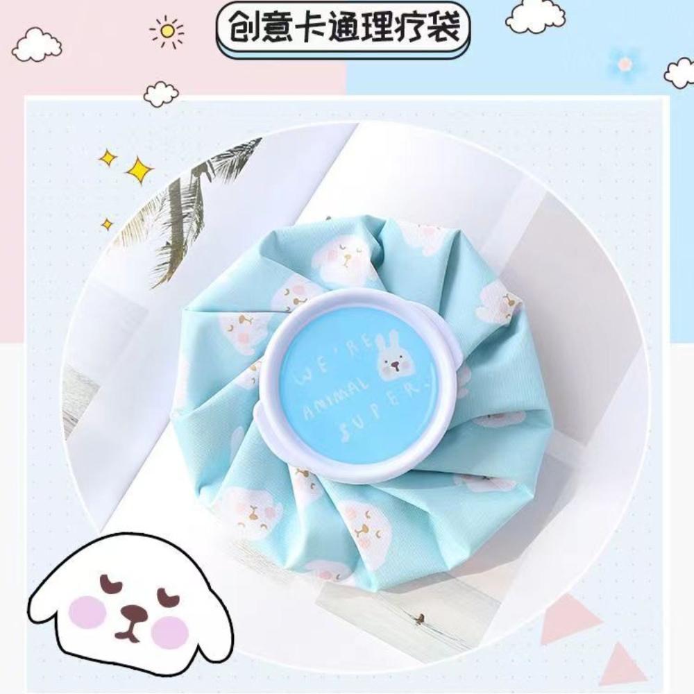 Cartoon Water Filling Cloth Ice Pack Reusable Cute Cold and Hot Therapy Packs Physiotherapy Exercise Physical Cooling Ice Pack
