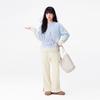 Annil Girls' Faux Mink Fleece Knit Sweater