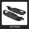 ABLZ-Front Fog Light Bezel Cover Without Decorative Strips For BMW 3 Series F30 F31 2011-2017 Fog Light Grille Trim Accessories