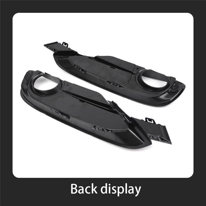 ABLZ-Front Fog Light Bezel Cover Without Decorative Strips For BMW 3 Series F30 F31 2011-2017 Fog Light Grille Trim Accessories