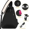 Water Resistant Badminton Rackets Bag Adjustable Badminton Racquet Cover With Shoulder Strap And Shockproof Padding