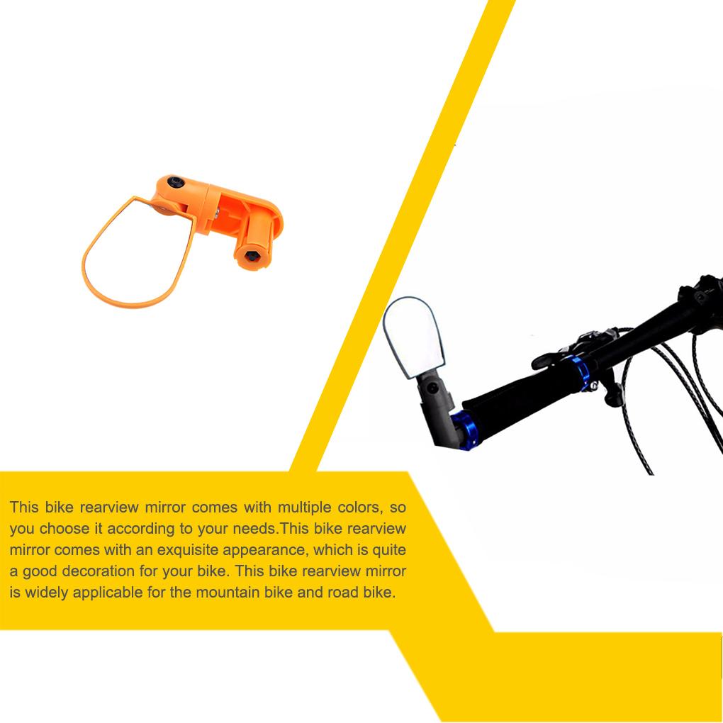 Weitwinkelspiegel Rückspiegelglas Handliche Installation Verarbeitung Fahrradzubehör Exquisit Dekorativ Sicherheit Fahrradzubehör