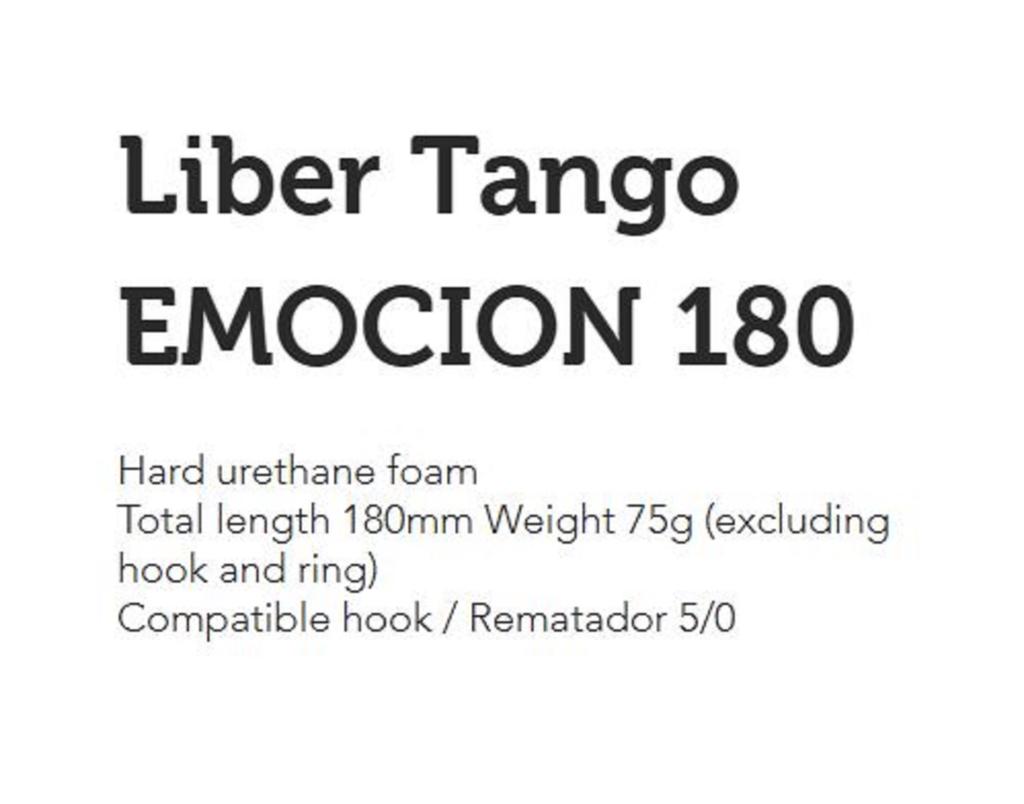 Fish Trippers Village Liber Tango 180mm 75 grams Floating Lure 19 (9682)