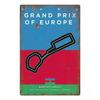 YBaku City Circuit Grand Prix of Europe Tin Metal Sign Racing Art Aluminum