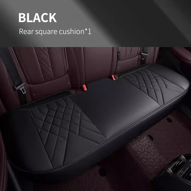 Seametal  Car Seat Cover Pu Leather Automotive Seat Cushion Wear-Resistant Anti Slip Auto Seat Protector Cover Universal