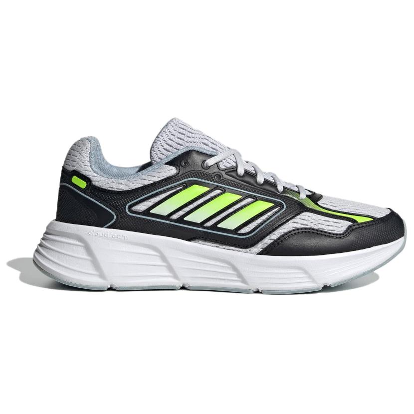 Adidas Galaxy Star M Sports Shock Absorption Durable Low-Top Running Shoes Men Sneakers Gray Green IG0761