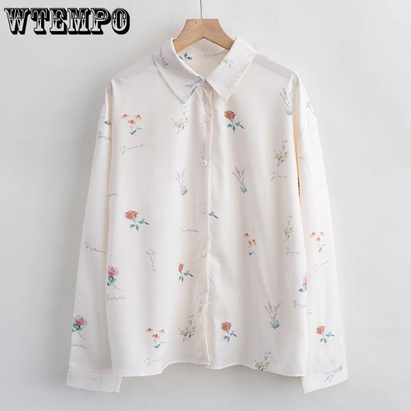 Spring and Autumn Women's White Shirt A Small Number of Clothes with A Sense of Design Cool Style Chiffon Shirt with Long Sleeves