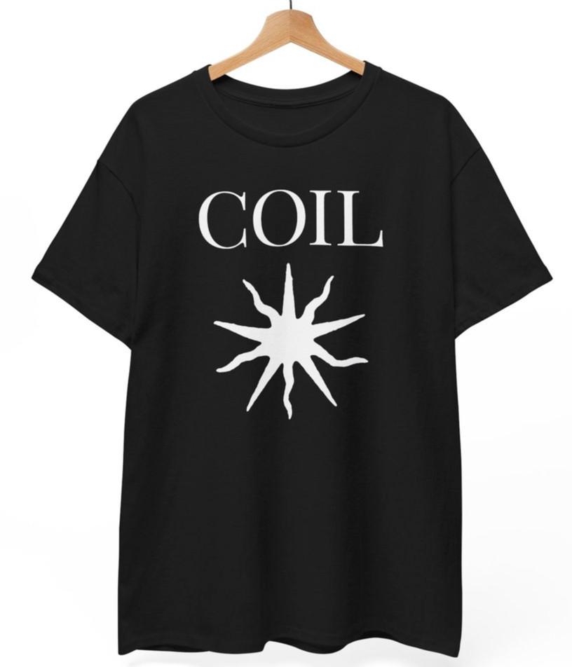 Coil Black Sun T-Shirt, Music Band Rock Punk Metal, Unisex Tee