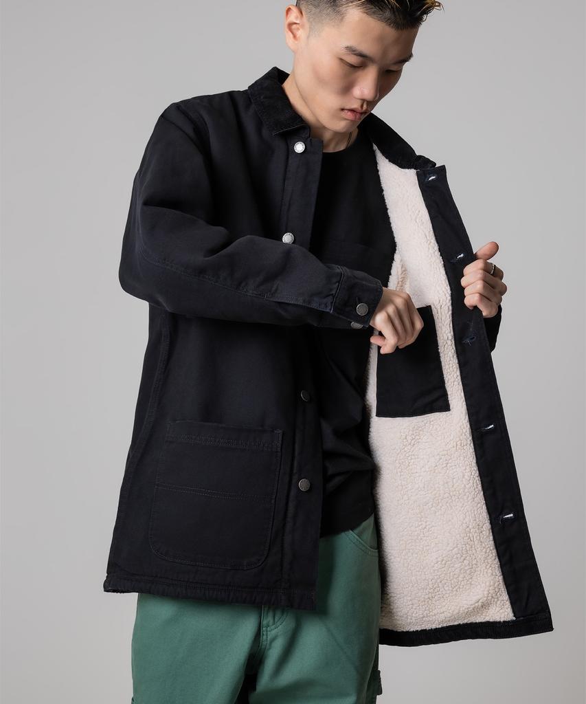 Dickies Duck Canvas Lined Chore Jacket Black