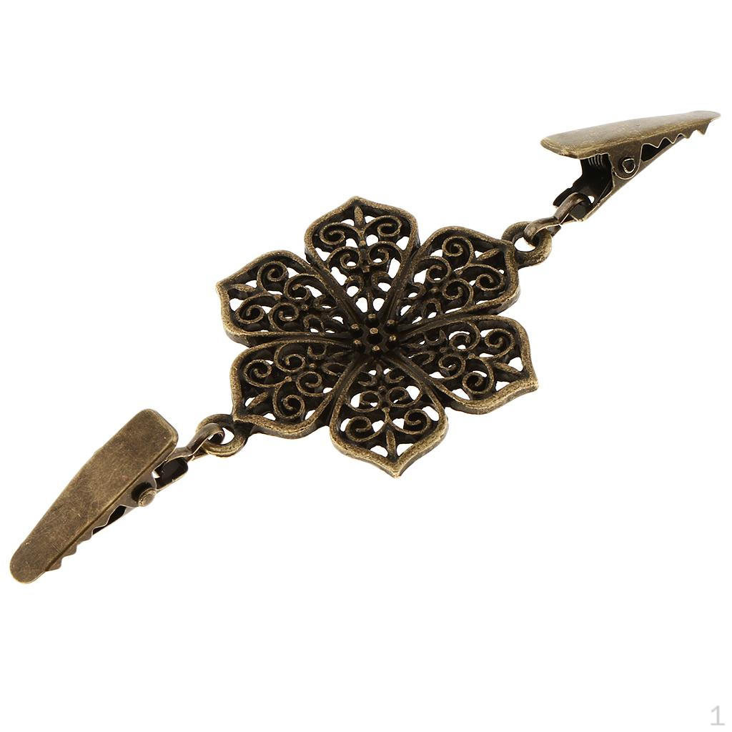 Duck Clip Shawl Blouse Collar Sweater Scarf Clasps Brooch Buttons