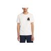 Timberland Letter Design Round Neck Pullover Short Sleeve T-Shirt Unisex Tops White A2KB6-CM9