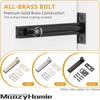 Barn Door Security Locks Replacement Sliding Lock Bolt Latches Hasp Bathroom Home Security Latches Easy to Install