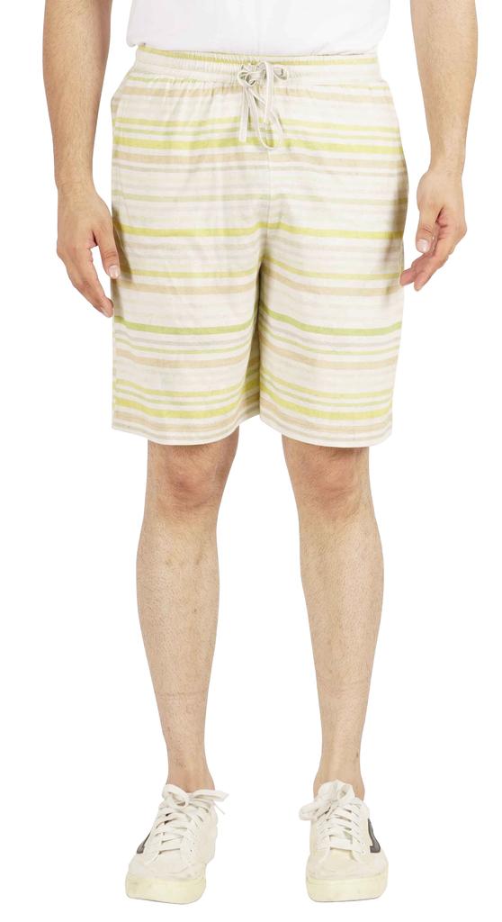 Inkmeso Casual Printed Shorts For Men’s Elastic Waist Cotton Short With Drawstring Loungewear