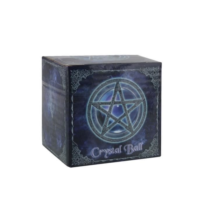 Objet décoratif - GRINDSTORE - Luna Lakota - Boule de Cristal 11cm - Blanc - Intérieur